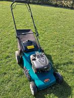 Grasmaaier 55cm breed briggs en stratton, Tuin en Terras, Grasmaaiers, Ophalen, Opvangbak
