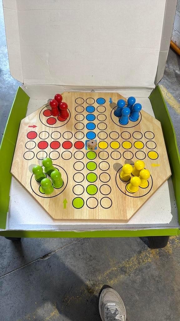 Speelbord groot pasrdjesspel, Kinderen en Baby's, Ophalen, Zo goed als nieuw