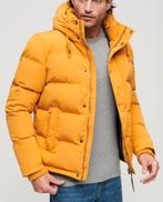 Superdry donsjack: maat M - kleur: mosterd, Overige kleuren, Maat 48/50 (M), Ophalen of Verzenden, Zo goed als nieuw