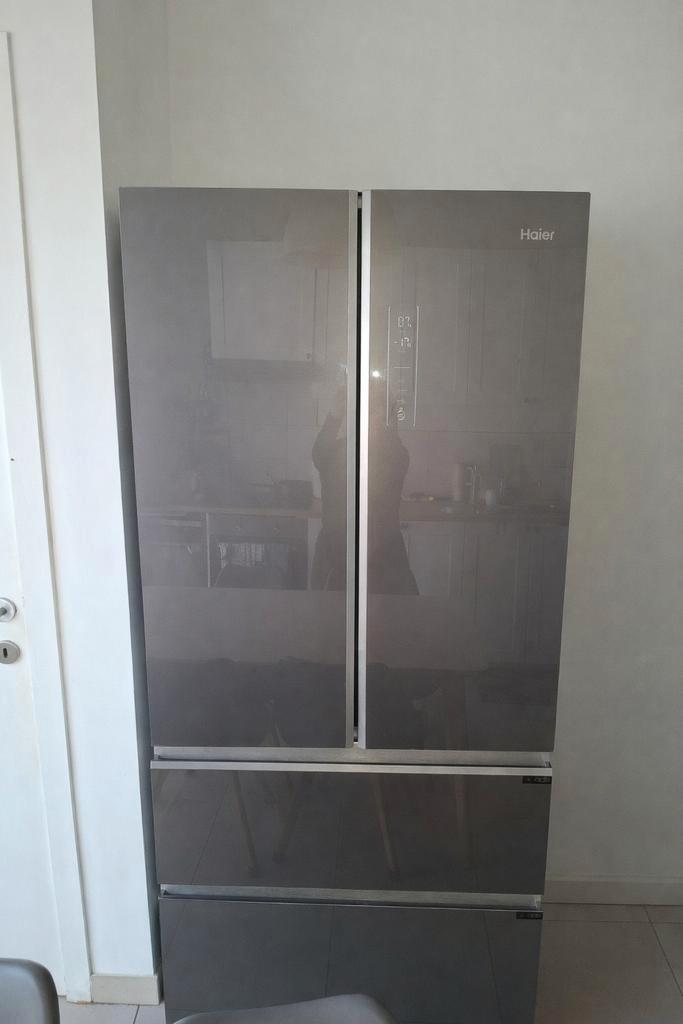 Réfrigérateur américain HAIER HB18FGSAAA 2 ans, Electroménager, Réfrigérateurs & Frigos, Enlèvement