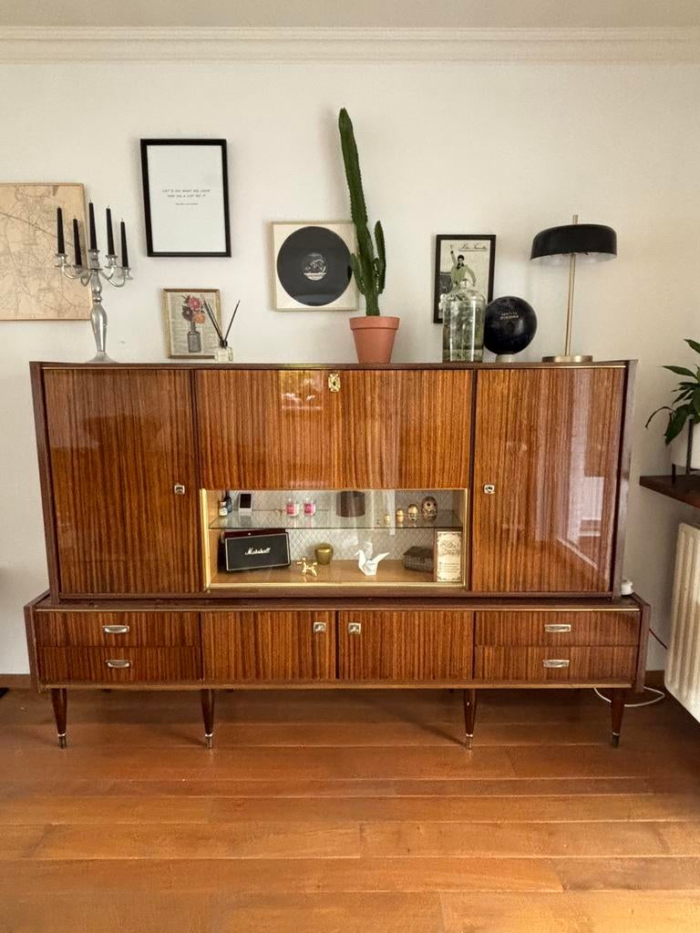 Vintage buffetkast, Huis en Inrichting, Ophalen, Zo goed als nieuw