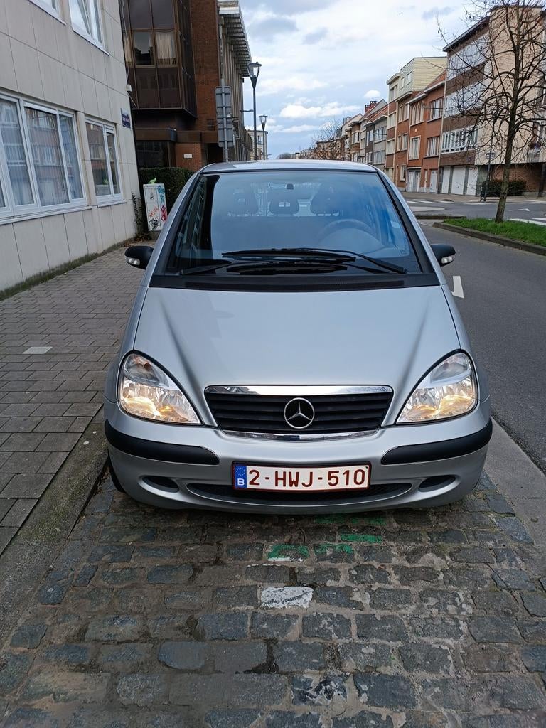 Mercedes klasse A140/AC/Gasence/Euro 4/klaar om te worden ge, Auto's, Zwart, Particulier, Euro 4, Zilver of Grijs