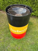 Barbecook BBQ ton belgische vlag, Tuin en Terras, Houtskoolbarbecues, Ophalen, Gebruikt, Barbecoock