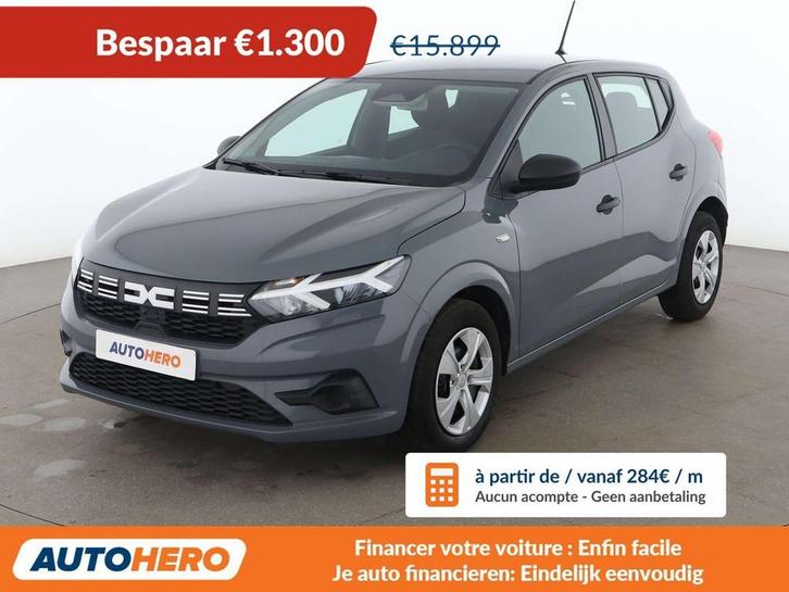 Dacia Sandero 1.0 TCe Essential, Autos, Dacia, Achat, Sandero, ABS, Airbags, Air conditionné, Bluetooth, Ordinateur de bord, Verrouillage central