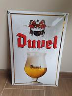 Emaille Reclamebord - Duvel 2002 -, Verzamelen, Ophalen of Verzenden, Gebruikt, Reclamebord, Plaat of Schild, Duvel