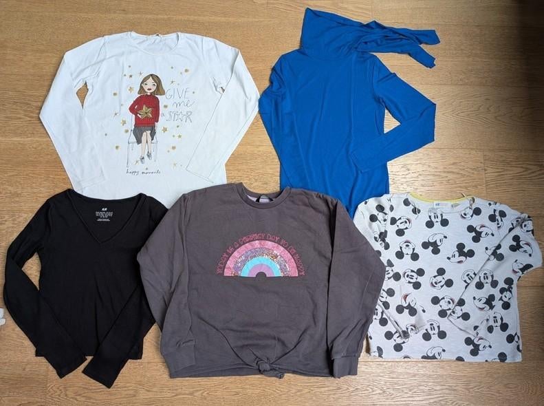 manches longues fille - taille 146 (11 ans), Enlèvement, Utilisé, Fille