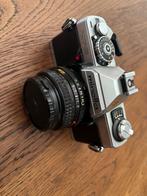 Appareil photo argentique MINOLTA XG2 + objectif 45mm f2.0, Enlèvement ou Envoi, Utilisé, Reflex miroir, Minolta
