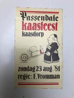Sticker Passendale kaasfeest (1981), Verzamelen, Ophalen of Verzenden, Nieuw, Bedrijf of Vereniging