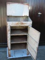 Oude industriële metalen kast (Schäfer), Antiek en Kunst, Ophalen