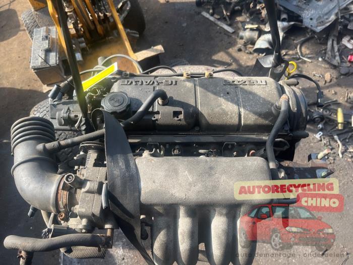Motor van een Mazda 323, Auto-onderdelen, Motor en Toebehoren, Mazda, Gebruikt, 3 maanden garantie, Ophalen of Verzenden