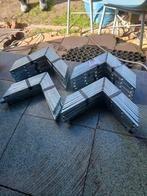 Te koop. Drempelhoek zwaar verzinkt 180×180×20×5  nieuw 6,€, Doe-het-zelf en Bouw, Metalen, Ophalen, Nieuw, Overige metalen