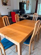 Table ikea avec rallonges, Enlèvement, Comme neuf