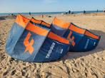 F -ONE TRIGGER KITES 7m and 10 m + bar, Watersport en Boten, Kitesurfen, Ophalen of Verzenden, Zo goed als nieuw, Kitesurf-set