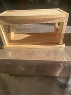 Zandbakje voor goudhamster of znder hamster, Dieren en Toebehoren, Ophalen, Zo goed als nieuw, Hok, Hamster