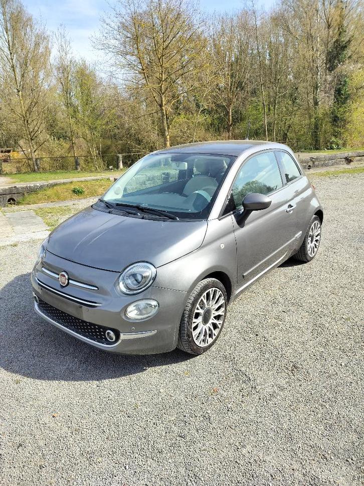 Fiat 500, Auto's, Fiat, Bedrijf, Te koop, Benzine, Euro 6, Stadsauto, 3 deurs, Handgeschakeld, Beige, Beige, Ophalen