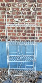 Opvouwbare metalen plantenhouder (4 niveaus) van ong 1,70 m., Tuin en Terras, Ophalen, Gebruikt, Metaal, Tuin