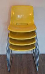 Vintage stoelen Ikea, vier stuks samen voor 50 euro, Ophalen