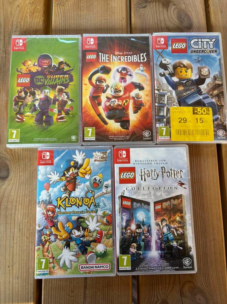 Games nintendo switch, playstation 4 en playstation 5, Consoles de jeu & Jeux vidéo, Jeux | Nintendo Switch, Neuf, Enlèvement