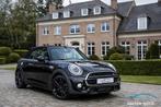 Mini Cooper S Cabrio John Cooper Works 2.0 Turbo SPORTZETELS, Auto's, Voorwielaandrijving, 4 cilinders, Cabriolet, Zwart