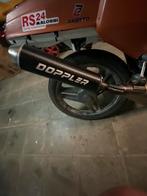 Doppler uitlaat, Fietsen en Brommers, Brommeronderdelen | Algemeen, Ophalen of Verzenden, Zo goed als nieuw, Uitlaat