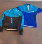 B’TWIN fietsshirt + fietsjack, Sport en Fitness, Wielrennen, Ophalen, Zo goed als nieuw, Kleding