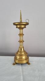 Chandelier d'autel en laiton antique, Antiquités & Art, Enlèvement ou Envoi, Autres matériaux