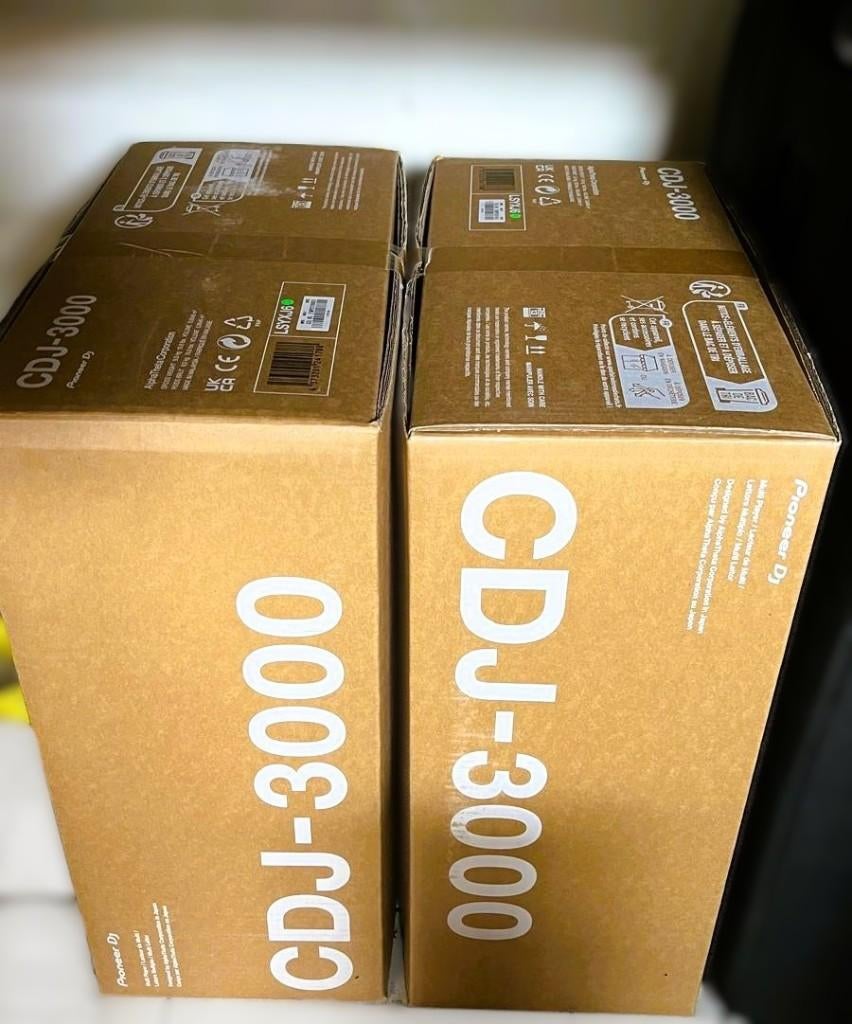2x CDJ3000 nieuw in doos + factuur + garantie, Muziek en Instrumenten, Dj-sets en Draaitafels, Ophalen, Nieuw, Draaitafel, Pioneer