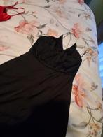 Zwarte gala jurk, Kleding | Dames, Gelegenheidskleding, Ophalen, Zo goed als nieuw, Maat 38/40 (M), Zwart