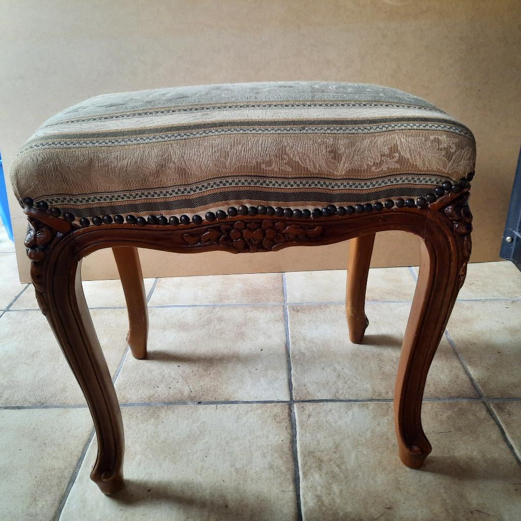 voetbankje of krukje, Antiek en Kunst, Ophalen