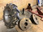 Wielen, ploeg en gewichten voor motoculteur/tuinfrees, Doe-het-zelf en Bouw, Gereedschap | Freesmachines, Ophalen, Gebruikt, Benzine