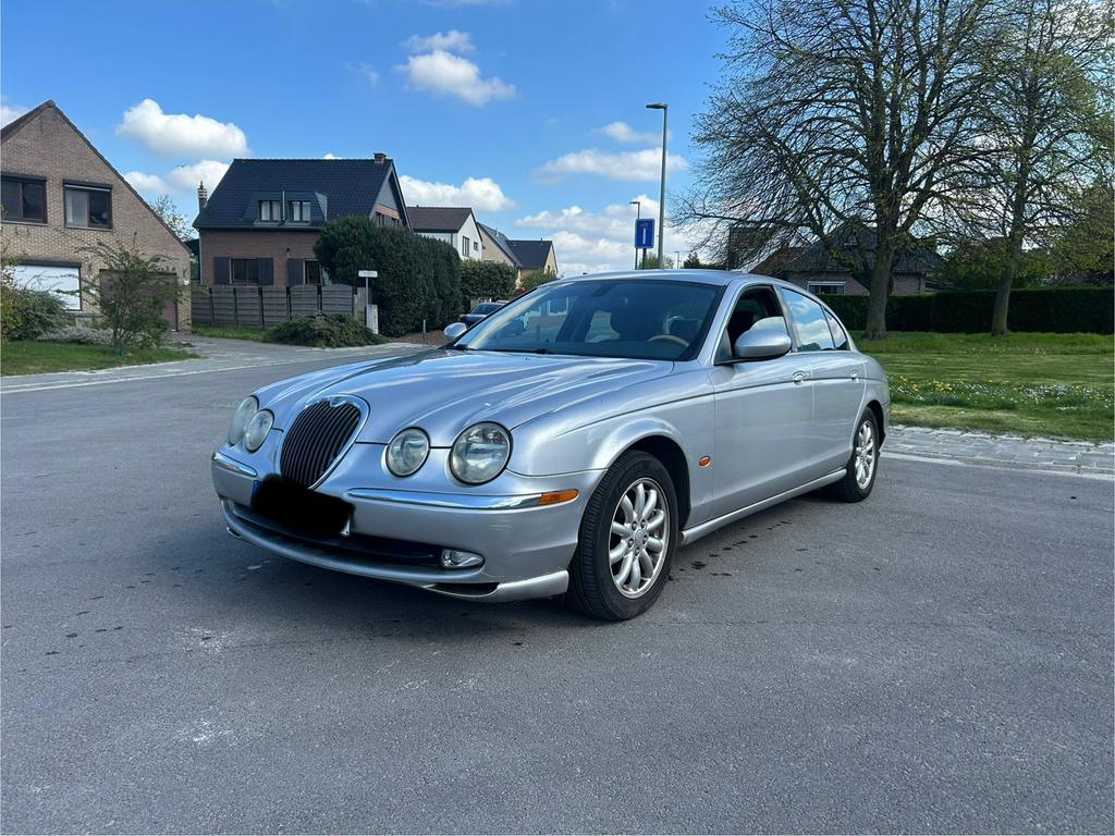 Jaguar S-Type 2.5 V6 – Boîte automatique à remettre en ordre, Auto's, Jaguar, Leder, Berline, Lederen bekleding, Automaat
