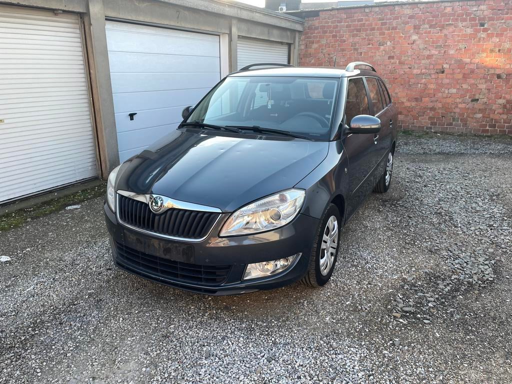 Skoda fabia 1.2 diesel, Auto's, Voorwielaandrijving, Stof, Zwart, 5 deurs