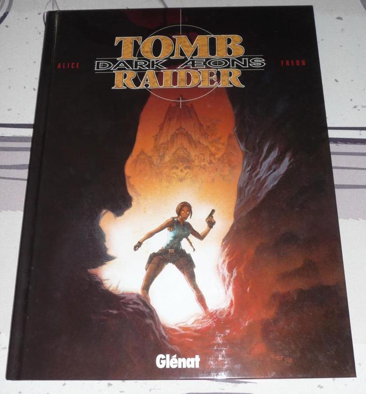 BD - Tomb raider 1. Dark Aeons - 1ère édition, Boeken, Stripverhalen, Zo goed als nieuw, Ophalen of Verzenden