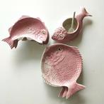 Set Portugees keramiek, Bordallo Pinheiro visborden, Antiek en Kunst, Antiek | Keramiek en Aardewerk, Ophalen