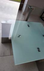 Table de salon carrée en verre, Moins de 50 cm, 50 à 100 cm, Verre, Enlèvement