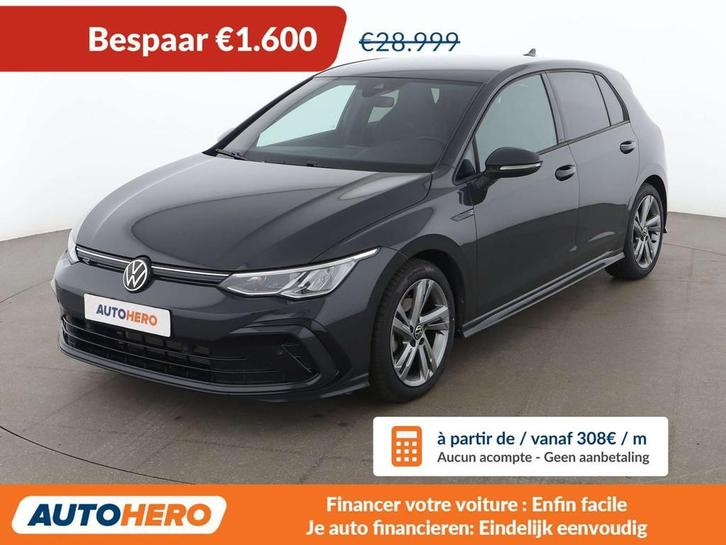Volkswagen Golf 1.5 eTSI ACT R-Line (bj 2023, automaat), Auto's, Volkswagen, Te koop, Golf, ABS, Airbags, Airconditioning, Bluetooth