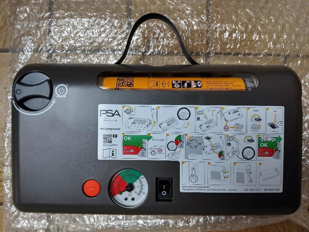 Compressor autobanden, Ophalen, Nieuw