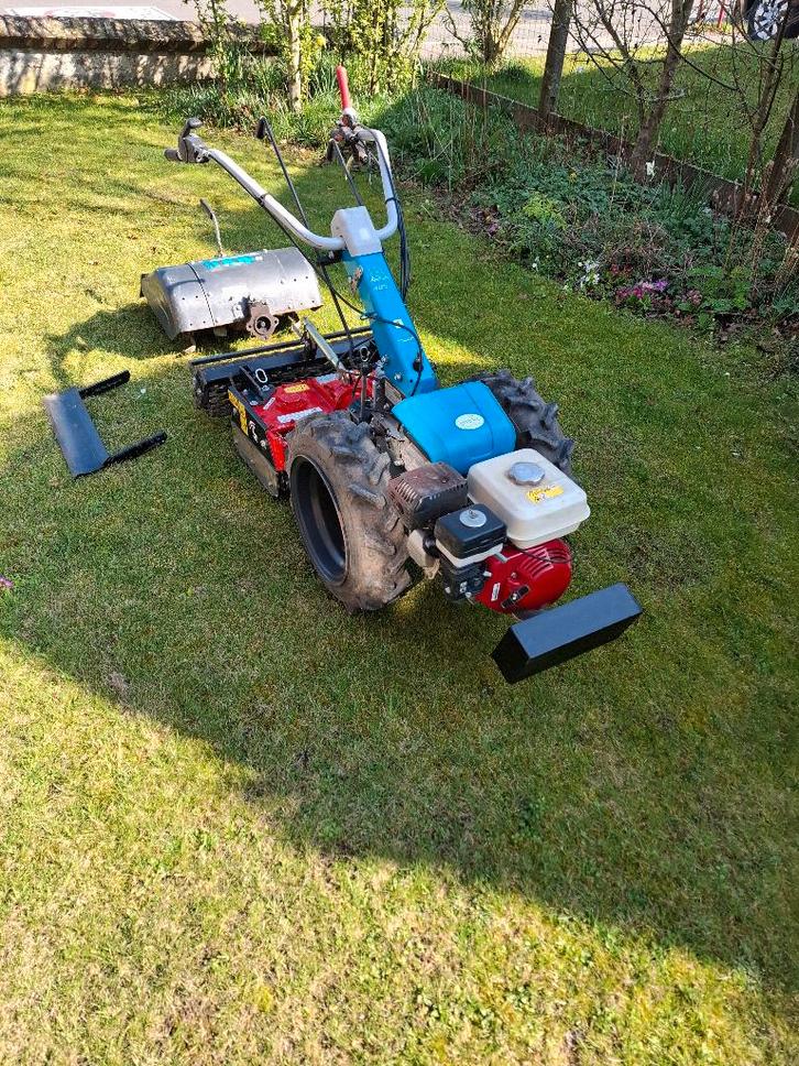 Tweewielige tractor Bertolini met bakfrees en rotoreg, Zakelijke goederen, Landbouw | Tractoren, Gebruikt, Ophalen
