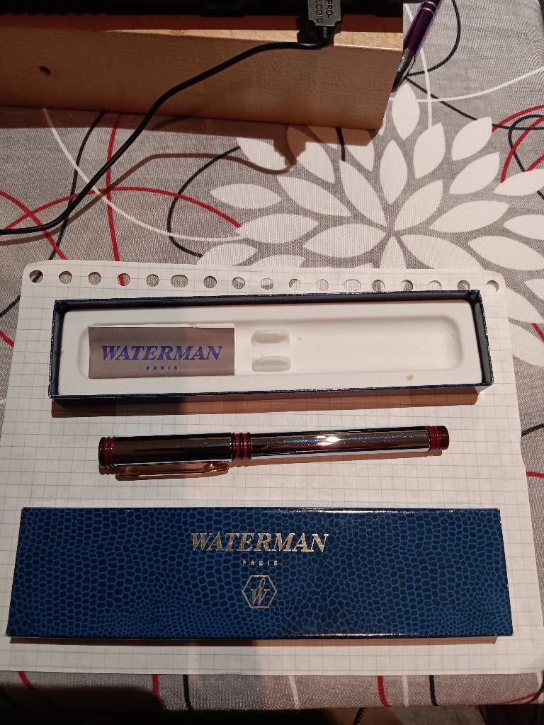 NIEUW vulpen waterman met origineel doosje, Collections, Stylos, Neuf, Avec boîte, Stylo, Enlèvement