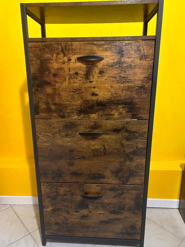 armoire à chaussures, Maison & Meubles, Armoires | Armoires à chaussures, Enlèvement, Comme neuf, Rustique