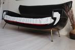 chaise design italienne vintage des années 50, Trois personnes, Moins de 75 cm, Enlèvement, Utilisé