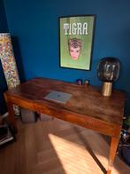Antiek houten bureau, Huis en Inrichting, Tafels | Eettafels, Ophalen