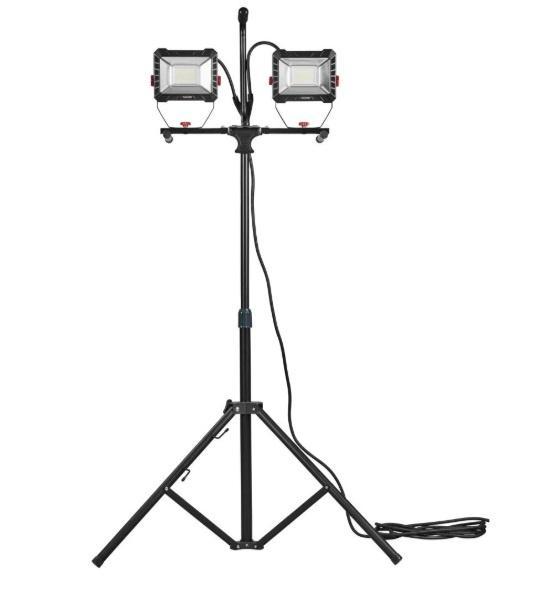 Projecteur à LED 2 x 50 W, Tuin en Terras, Buitenverlichting, Nieuw, Vloerlamp, Glas, 50 tot 250 watt, Netvoeding, Waterbestendig