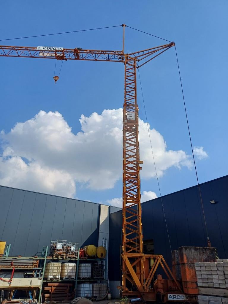 Arcomet bouwkraan, Ophalen, Kraan