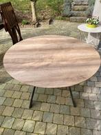 eettafel en -stoelen, Ophalen, Rond, Zo goed als nieuw, Modern