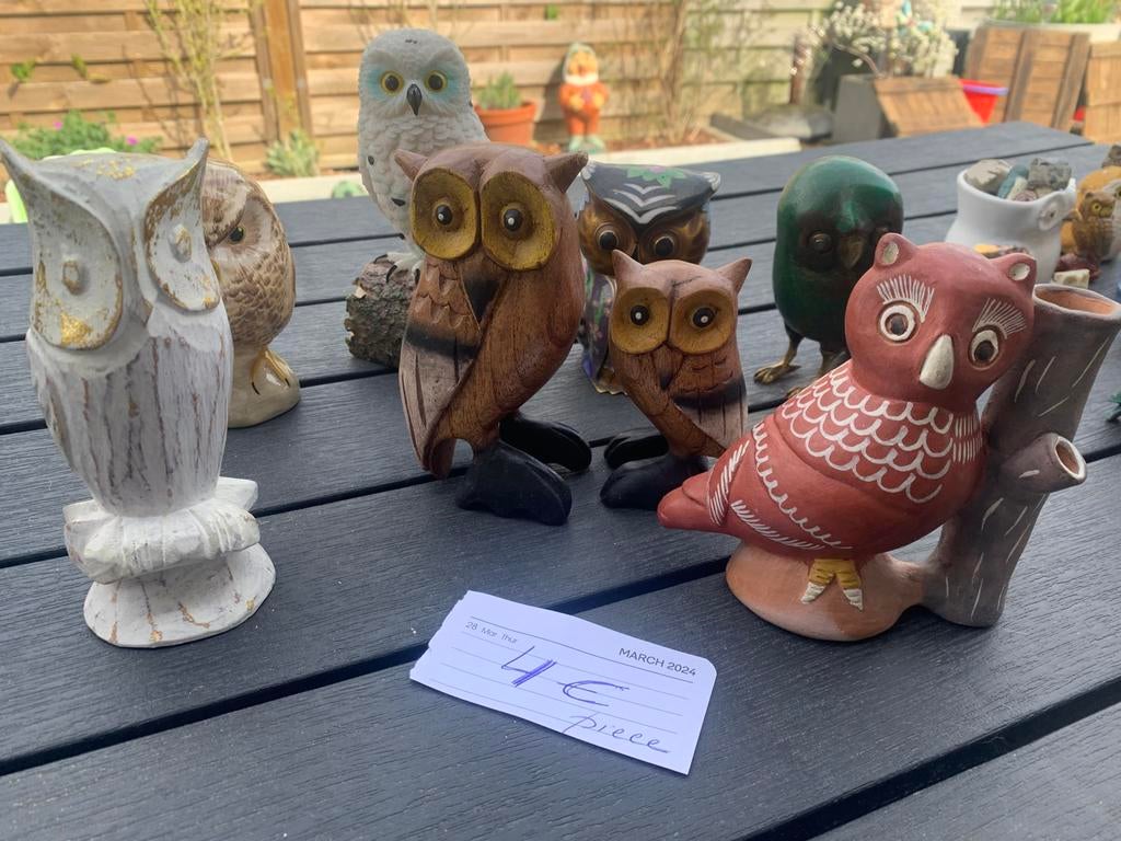 Hiboux/ Uilen, Verzamelen, Beelden en Beeldjes, Zo goed als nieuw, Ophalen