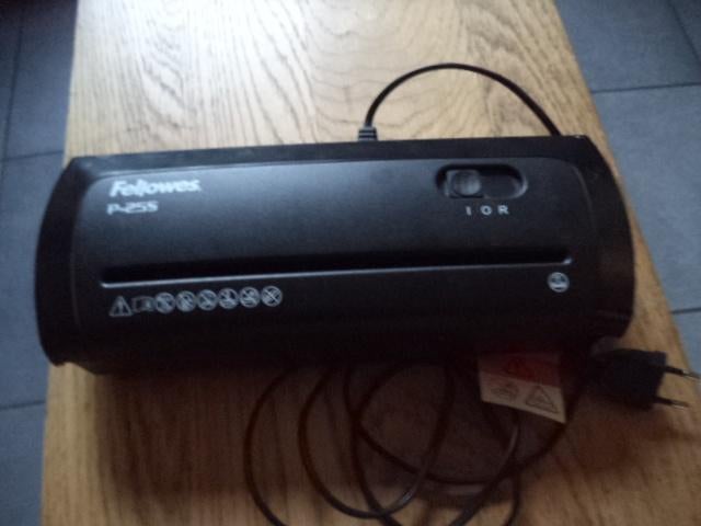 destructeur de documents, Enlèvement, Utilisé