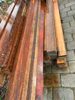 Lot hardhout balken verschillende soort vanaf 8€ stuks!!!!, Enlèvement, Comme neuf, Poutres, Bois dur