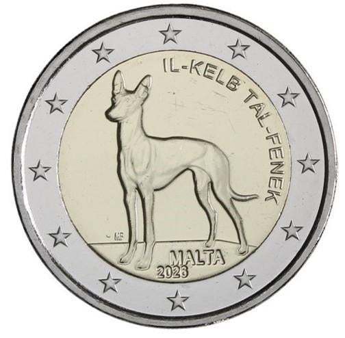 2 euro Malta 2026 Konijnenhond UNC, Ophalen of Verzenden, Malta, 2 euro