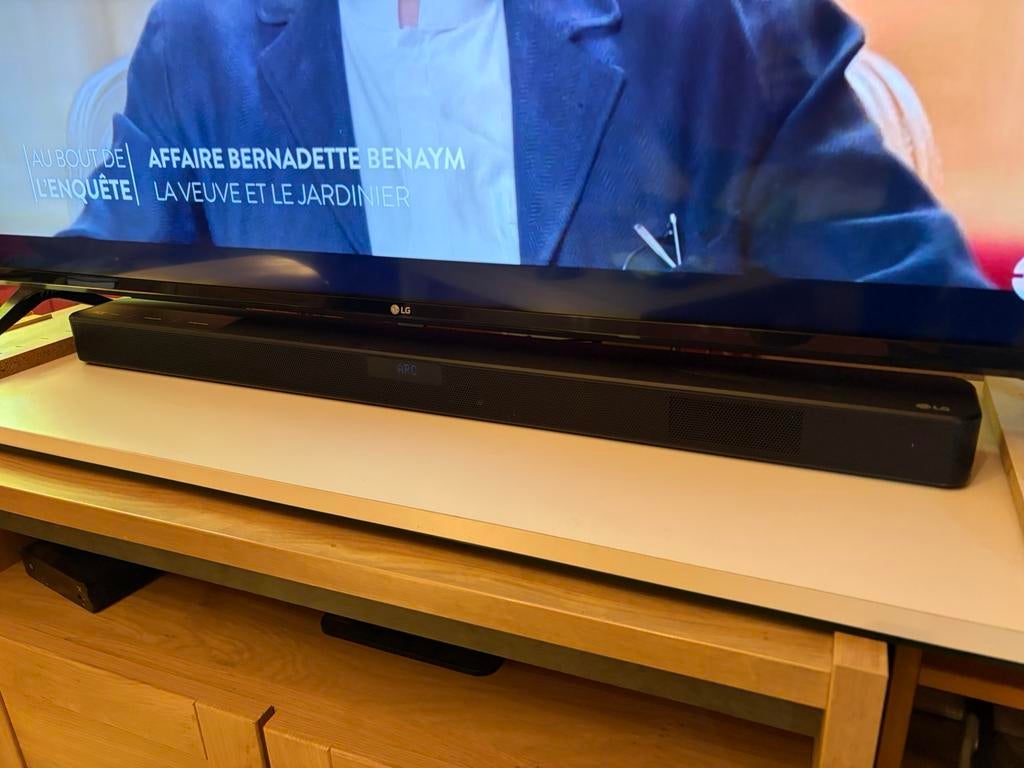 Barre de son 2023 + Caisson LG DNS4, TV, Hi-fi & Vidéo, Enlèvement, Comme neuf